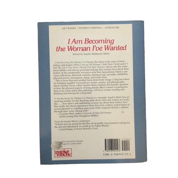 I Am Becoming The Woman I've Wanted by Sandra Martz - Picture 3 of 3